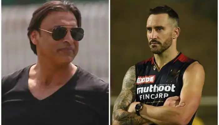 IPL 2022: Shoaib Akhtar takes a dig at RCB captain Faf du Plessis, says THIS