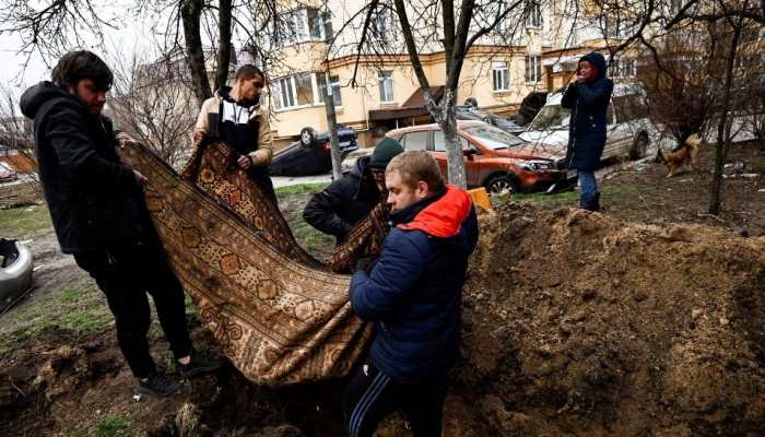 Charred bodies, mass grave: Horrific scenes emerge from Ukraine&#039;s Bucha, Russia denies killing civilians