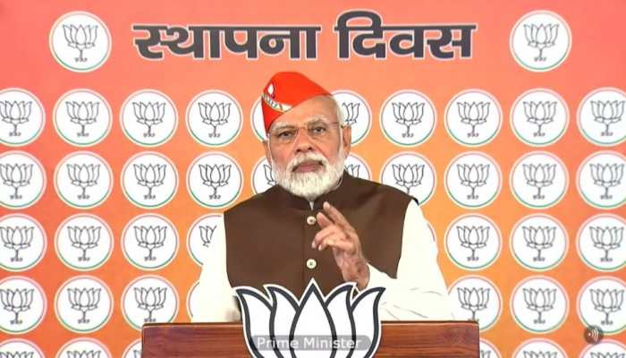 PM Modi addresses BJP workers on party&#039;s 42nd foundation day, lists three reasons why 2022 is &#039;very important&#039; year