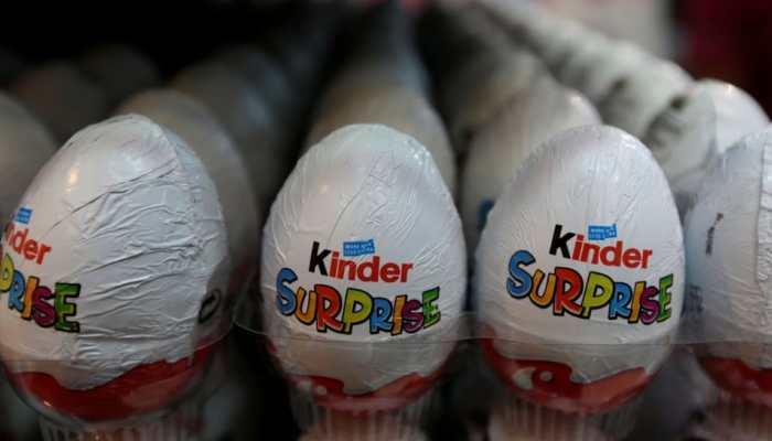 Kinder products linked to salmonella outbreak; company recalls surprise chocolate eggs