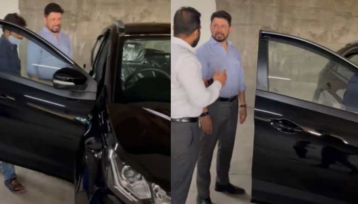 Bollywood actress Madhuri Dixit&#039;s husband Dr Nene buys THIS Tata electric SUV