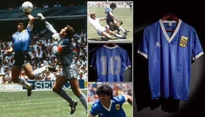 Diego Maradona's 'Hand of God' shirt expected to fetch Rs 40 crore at auction 