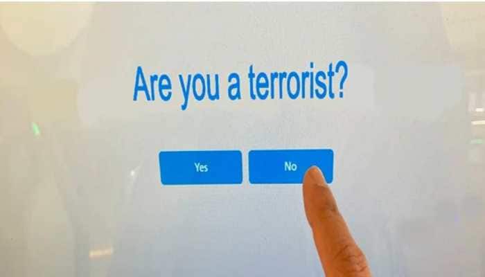 ‘Are you a terrorist?’: US airport kiosk security question leaves netizens in splits, Twitter reacts 