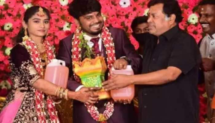 Newly-married couple received petrol and diesel as their wedding gift