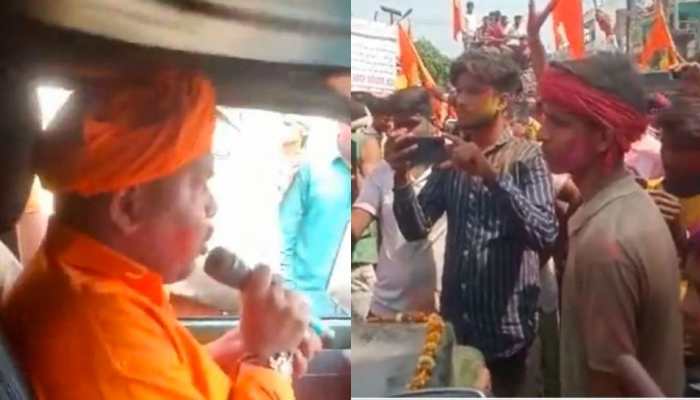 Priest issues rape threat to Muslim women in Uttar Pradesh’s Sitapur as crowd cheers, probe ordered