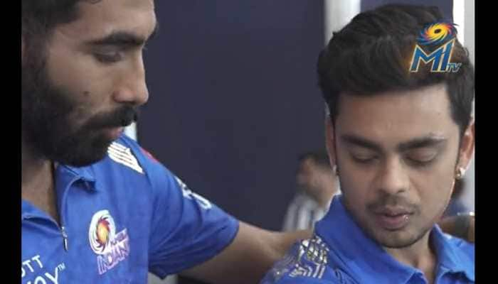 Isko fat bolte hai beta: MI&#039;s Jasprit Bumrah mocks Ishan Kishan - WATCH