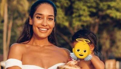 Lisa Haydon's CUTE beach pics with her daughter Lara go viral, Evelyn Sharma reacts!