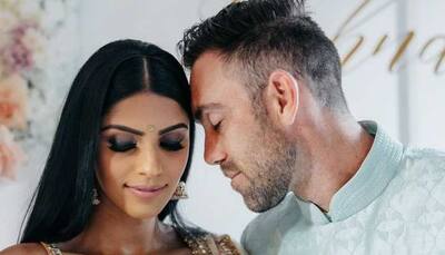 Glenn Maxwell's wife Vini Raman dons RCB jersey to lend support to husband - see PIC