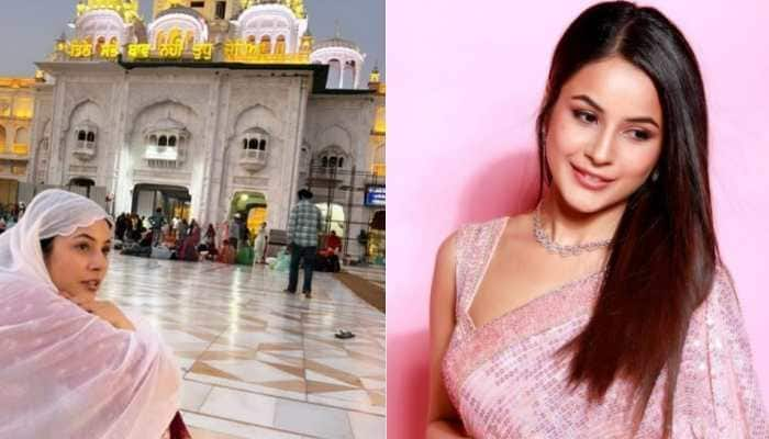 Shehnaaz Gill seeks blessings at Amritsar&#039;s Golden Temple, shares pic