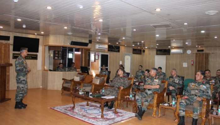 Northern Army Commander reviews security scenario in Kashmir valley