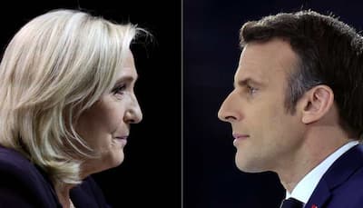 Emmanuel Macron, far-right rival Marine Le Pen head to April 24 French presidential election runoff