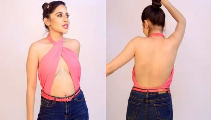 Urfi Javed goes backless again, dances like no one's watching - WATCH