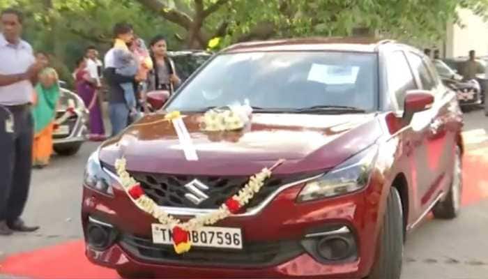 Pics: Chennai IT firm gifts cars to 100 employees