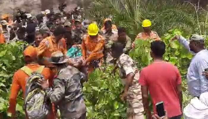 Deoghar cable car mishap: Woman falls to death during rescue operation, watch