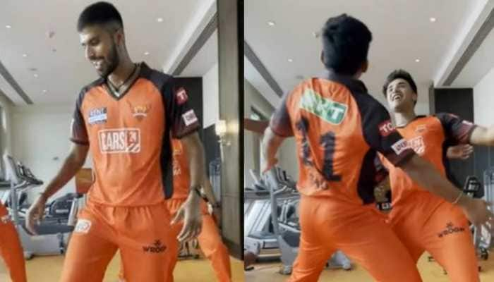 WATCH: Washington Sundar leads SRH players as they recreate Thalapathy Vijay’s Beast dance steps