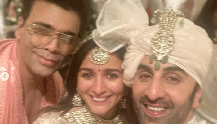 Ranbir Kapoor-Alia Bhatt wedding: Karan Johar gets emotional, calls Ranbir his &#039;son-in-law&#039;