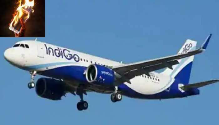 Mid-air scare for IndiGo passengers, phone catches fire inside flight