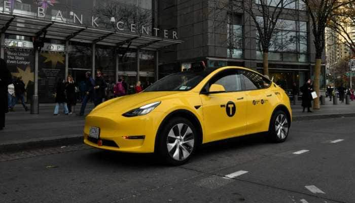 Tesla Model Y EV now part of New York City’s iconic yellow cab fleet