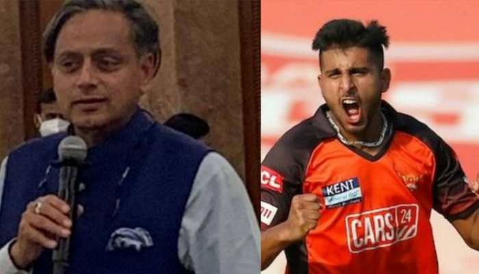 Shashi Tharoor engages in debate with fan over SRH pacer Umran Malik