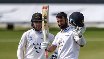 WATCH: Cheteshwar Pujara shuts critics with double ton for Sussex in county championship