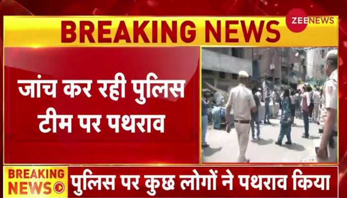 Fresh violence erupts in Delhi's Jahangirpuri, stones pelted at police personnel