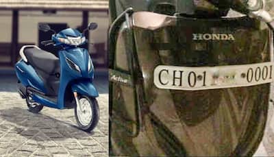Honda Activa owner pays Rs 15 lakh to buy '0001' number plate for his Rs 70,000 scooter