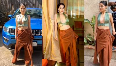 Urfi Javed bizarre fashion continues, actress wears two pants; netizens react: PICS