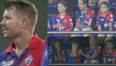IPL 2022: DC opener David Warner shares image of daughters getting EMOTIONAL following his dismissal vs RCB, see pic