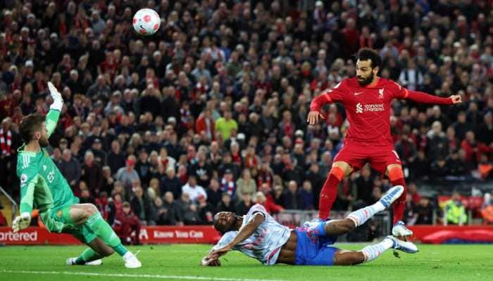 Liverpool go top of Premier League after crushing Manchester United with Mohamed Salah double