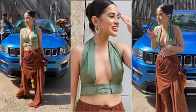 TV actress and ex-Big Boss contestant Urfi Javed buys Jeep Compass SUV, check video here