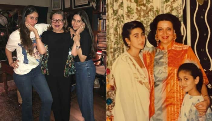 Kareena Kapoor, Karisma Kapoor celebrate mother Babita&#039;s 75th birthday, share vintage photos