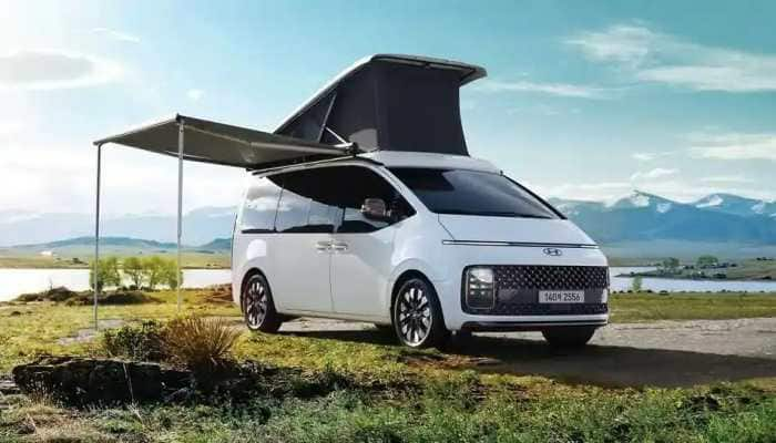 Hyundai Staria Lounge Camper launched with pop-up tent and sleeping space for 2