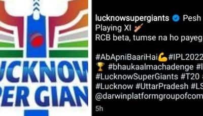 RCB beta tumse na ho paega: LSG faces Bangalore fans' backlash for THIS deleted tweet, check here