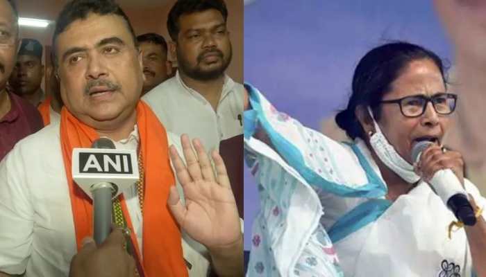 Bengal means Blood: BJP&#039;s Suvendu Adikhari targets Mamata Banerjee over business summit