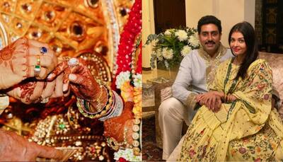 Aishwarya Rai Bachchan-Abhishek Bachchan mark 15th wedding anniversary with adorable throwback photo!