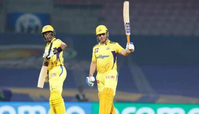 Chennai Super Kings batter MS Dhoni acknowledges the cheers after leading his side to win over Mumbai Indians. Dhoni's record in the 20th over while chasing was 250 runs in 28 innings with a strike rate of 287.35.  This is the 8th time he has won a game in the 20th over with 10 or more runs required, the next two, Kieron Pollard & Dwayne Bravo have 4 each. (Photo: BCCI/IPL)