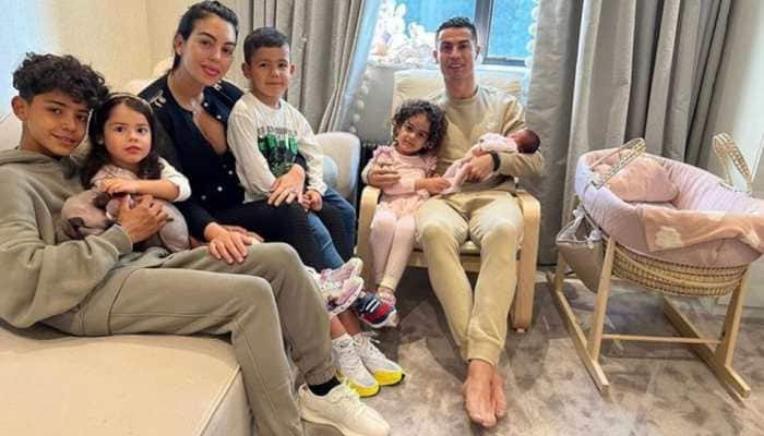 Cristiano Ronaldo shares post with newborn daughter and partner Georgina Rodriguez after son&#039;s death, check PIC