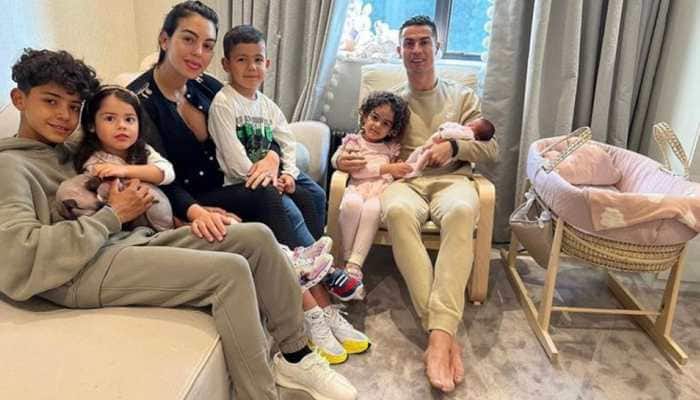 Cristiano Ronaldo shares post with newborn daughter and partner Georgina Rodriguez after son's death, check PIC