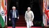 Boris Johnson with PM Modi
