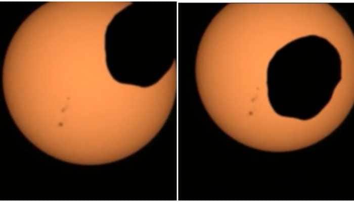 Solar eclipse on Mars: NASA&#039;s Perseverance captures amazing cosmic event- Watch