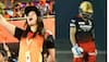 SRH owner Kaviya Maran celebrates as Virat Kohli gets out on golden duck again