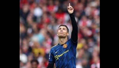 Cristiano Ronaldo scores 100th Premier League goal as he returns to Manchester United team after son's death