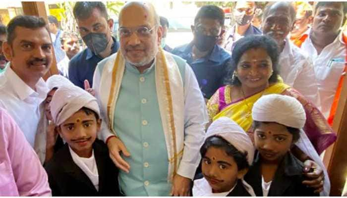 Chennai News Updates: Amit Shah visits Aurobindo Ashram, Bharathiyar Memorial Museum in Puducherry