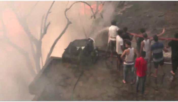 Massive fire in Kolkata's Tangra area, no casualties, rescue ops on  