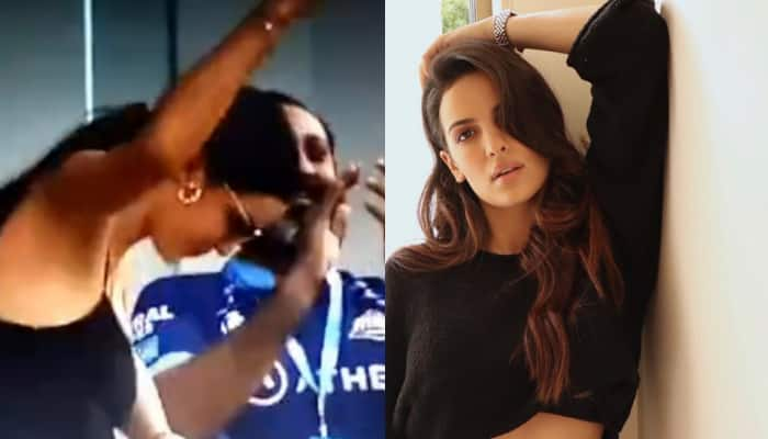 WATCH: Hardik Pandya&#039;s wife Natasa Stankovic dances in stands during GT vs KKR clash