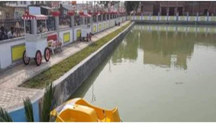 India&#039;s first Amrit Sarovar prepared in UP&#039;s Rampur