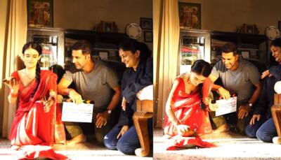 Akshay Kumar, Radhika Madan start shooting for Hindi remake of ‘Soorarai Pottru', perform puja: Video