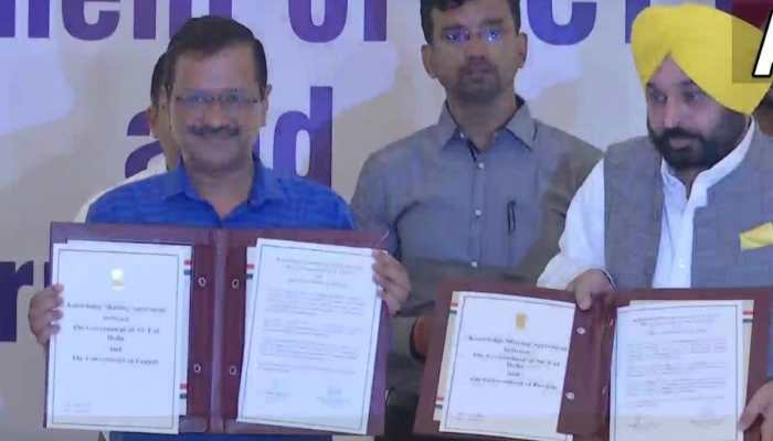 Delhi-Punjab governments sign Knowledge-Sharing Agreement: Goal is to learn from each other, says Kejriwal