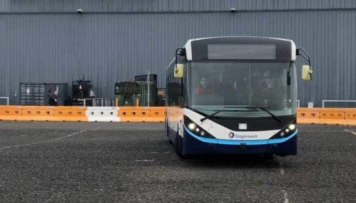 UK starts trials of its first self-driving buses in Scotland