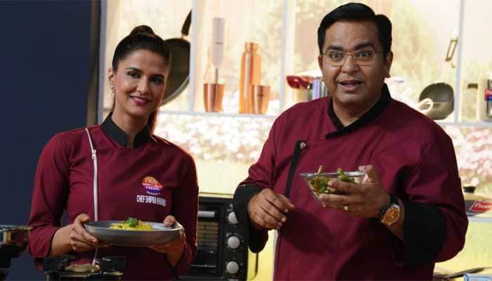 Chef Vs Fridge Season 2: Chef Shipra Khanna, Chef Ajay Chopra create a pallet from leftover vegetables